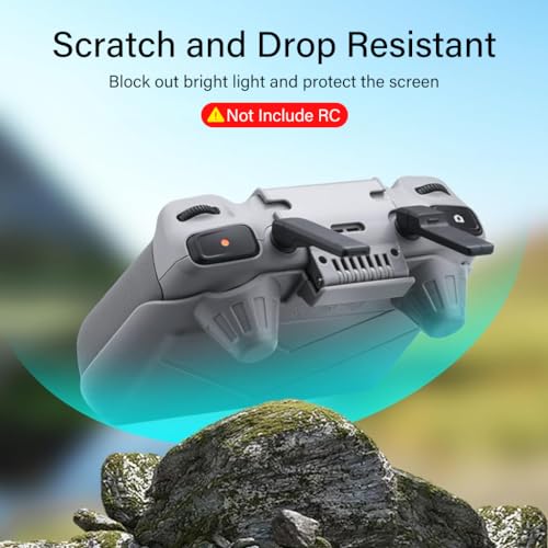 ZORBES® Screen Sun Visor Protection Case For Mini 4 Pro Rc,Anti-Glare Sunshade For Remote Controller With Control Handle Cover Anti-Scratch Screen Protector For Dji Mini 4 Pro Rc,Not Include Rc,Grey ZORBES® Screen Sun Visor Protection Case For Mini 4 Pro Rc,Anti-Glare Sunshade For Remote Controller With Control Handle Cover Anti-Scratch Screen Protector For Dji Mini 4 Pro Rc,Not Include Rc,Grey
